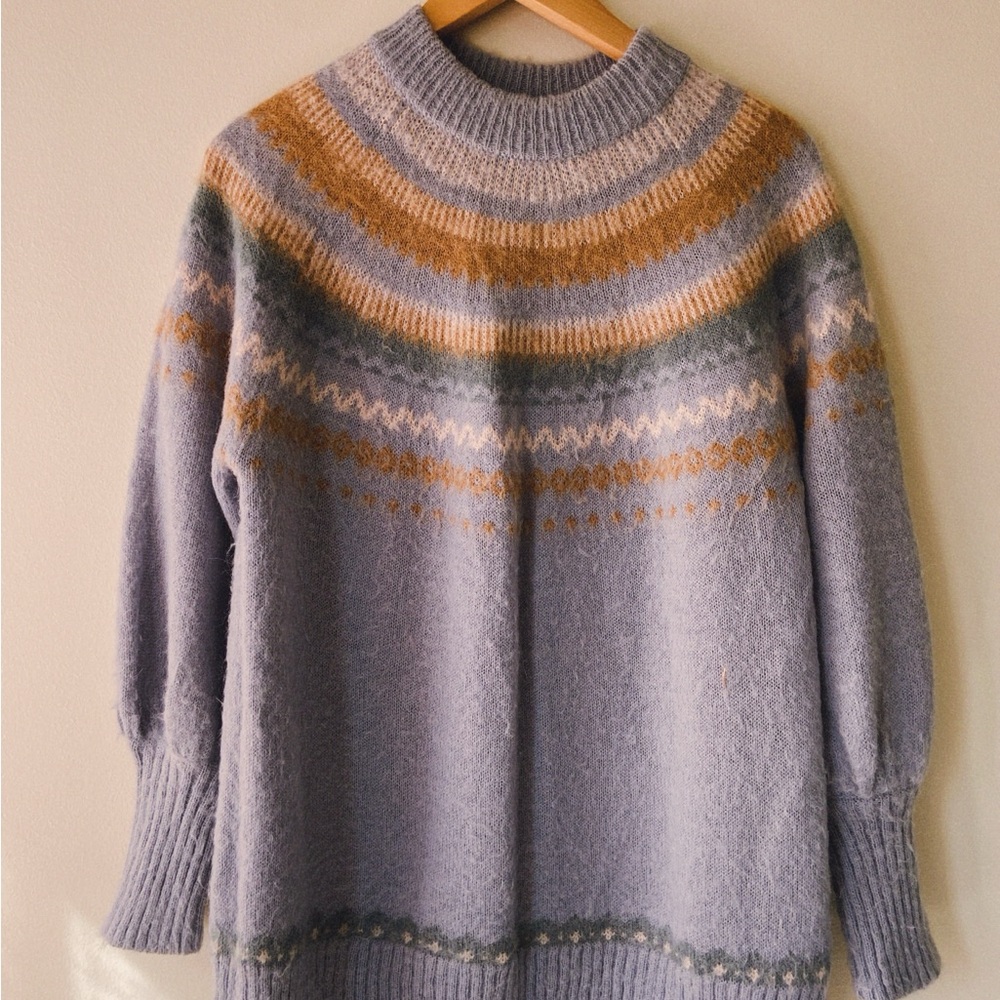J. Crew Cozy Multicolor Women's Sweater
